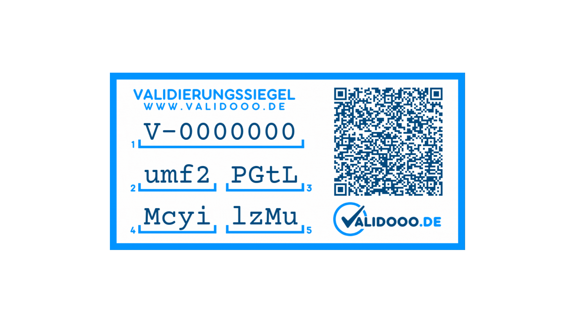 VALIDOOO Farbauswahl – Beispielanimation